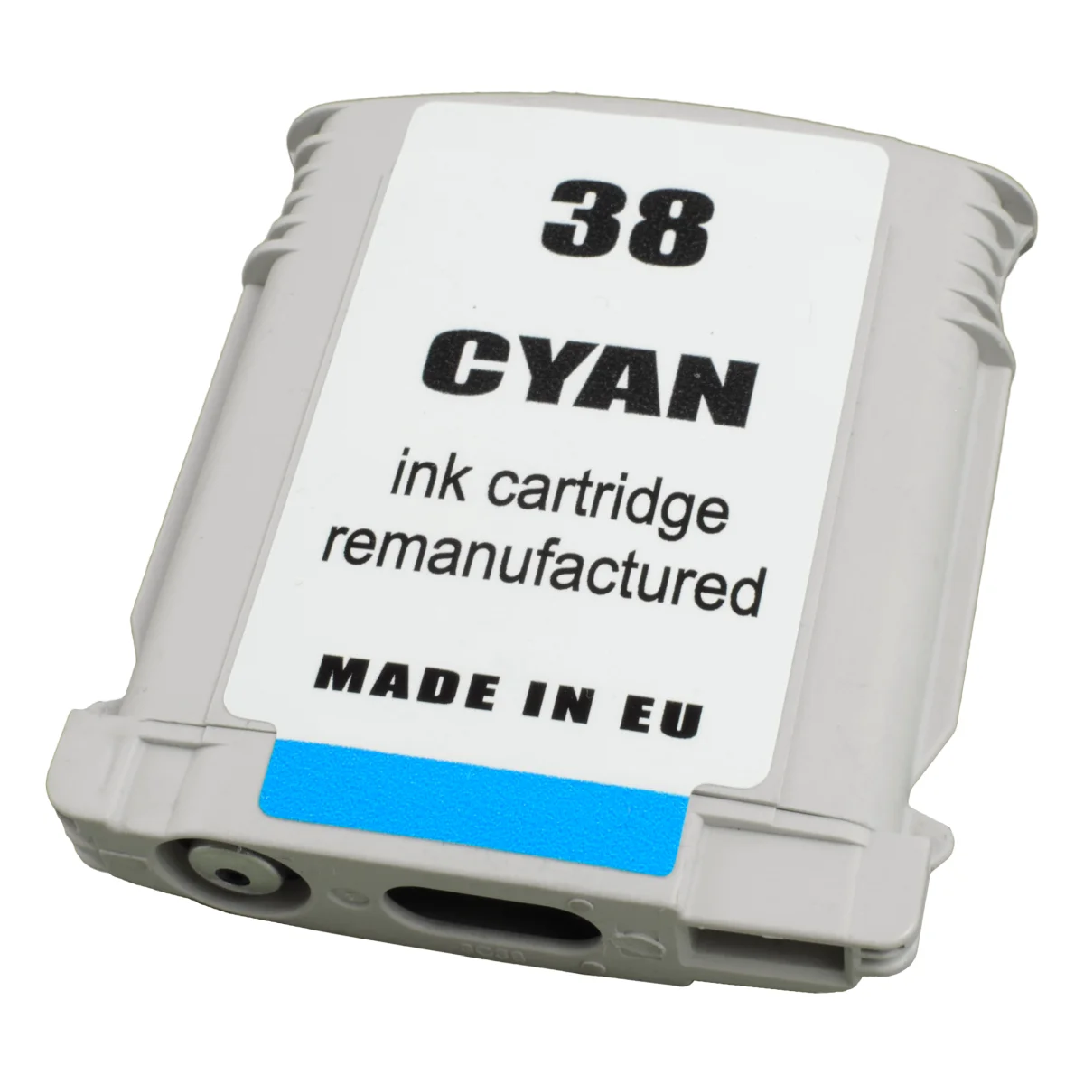 HP 38 - alternative Patrone 'cyan' 27 ml | 4.700 Seiten - Digital Revolution