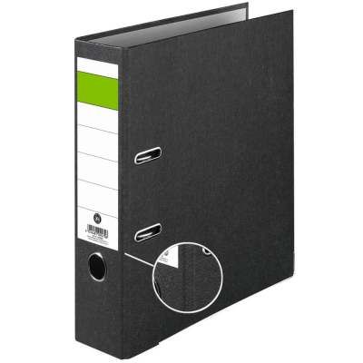 Ordner S80 Economy - A4, 8 cm, schwarz marmoriert