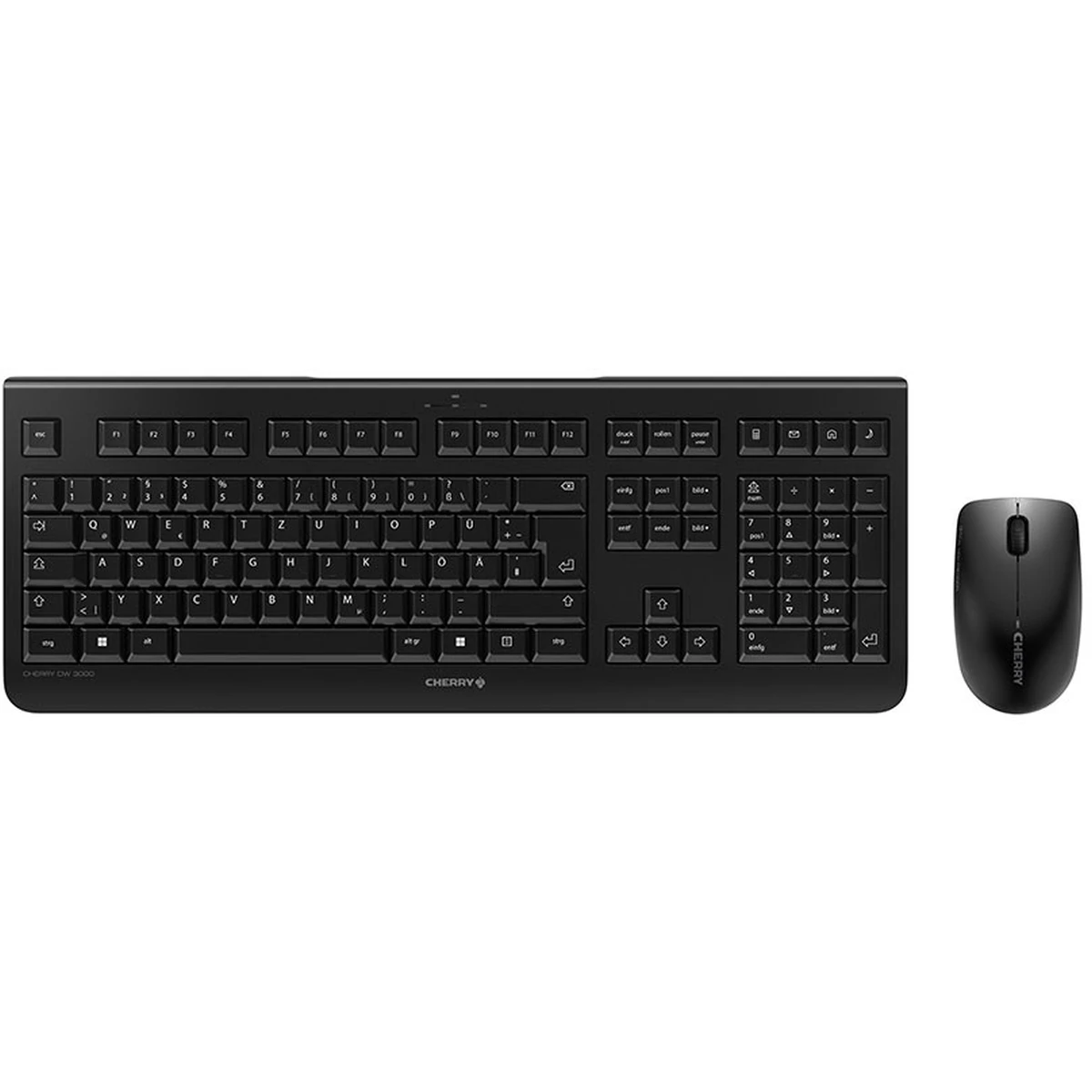 Cherry CHERRY DW 3000 Tastatur RF Wireless QWERTZ Deutsch Schwarz