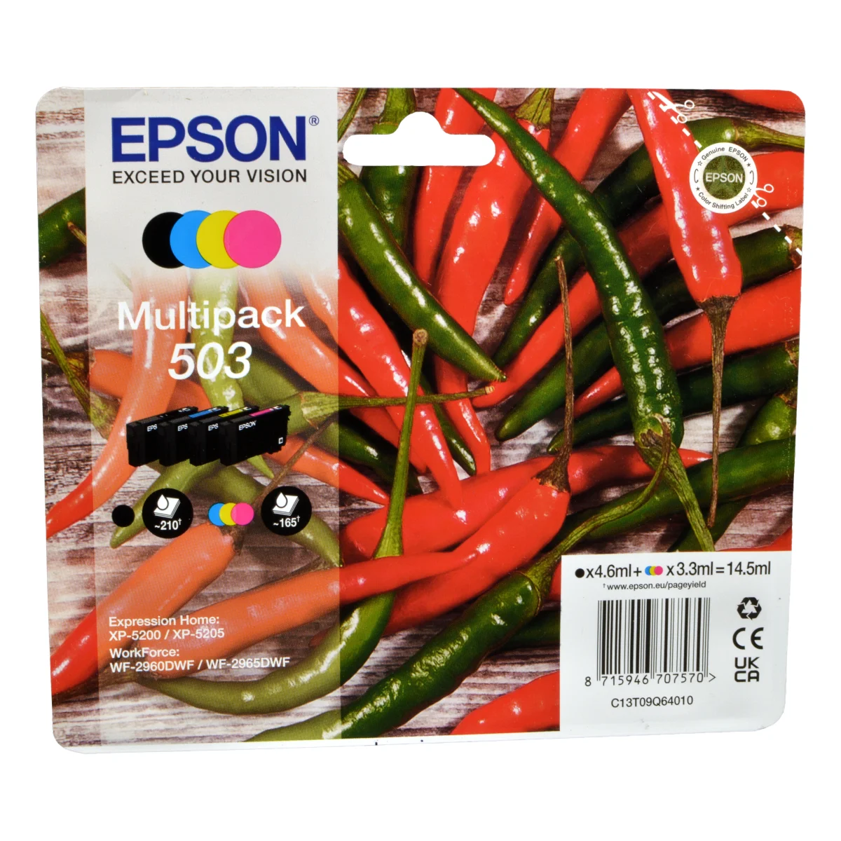 Epson 503 Druckerpatronen MultiPack (C13T09Q64010)
