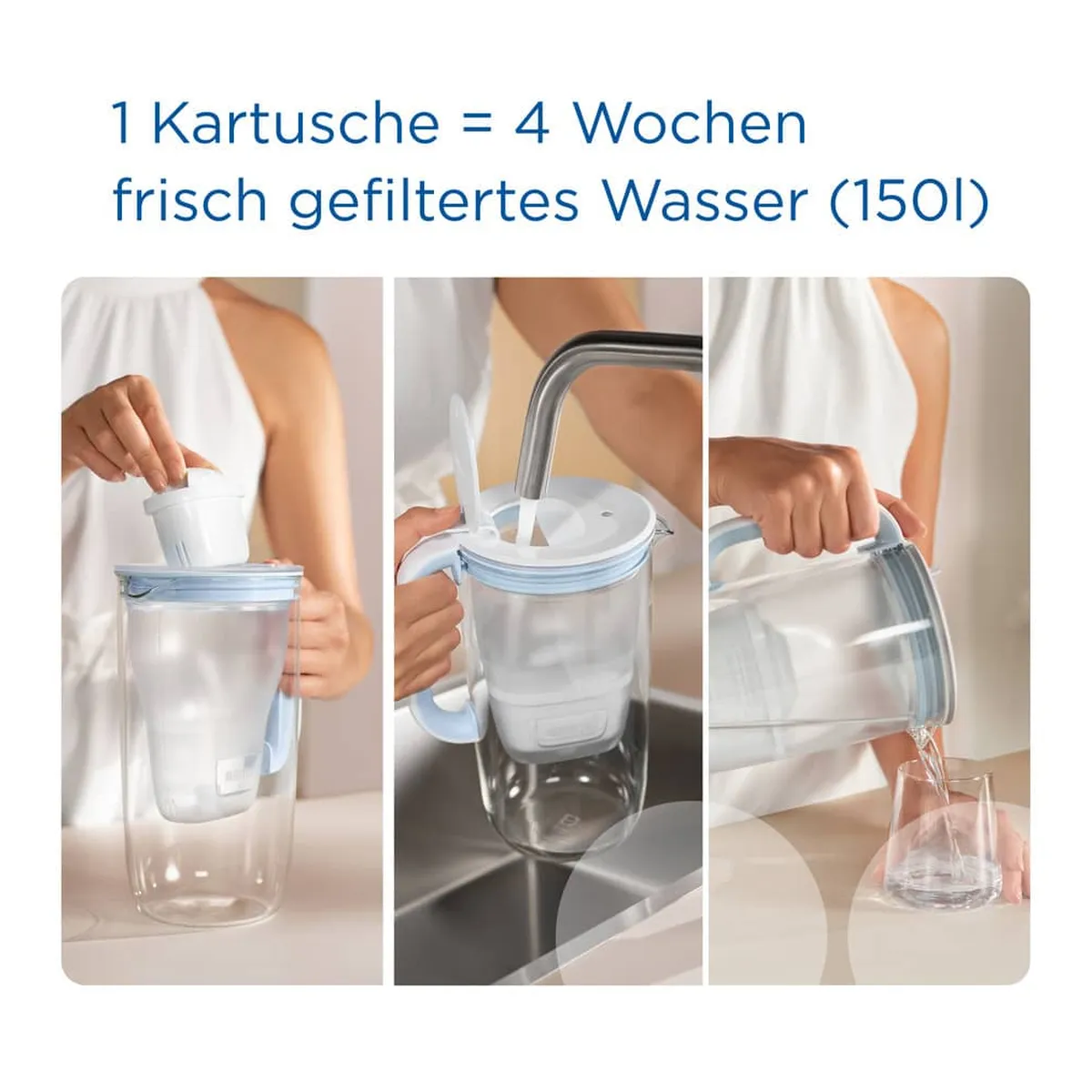 BRITA® Wasserfilter-Kartusche MAXTRA PRO ALL-IN-1 - 4 Kartuschen BRITA® Wasserfilter-Kartusche MAXTRA PRO ALL-IN-1 - 4 Kartuschen