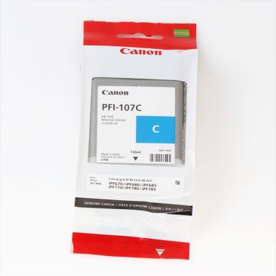 Canon Druckerpatrone 'PFI-107C' cyan 130 ml
