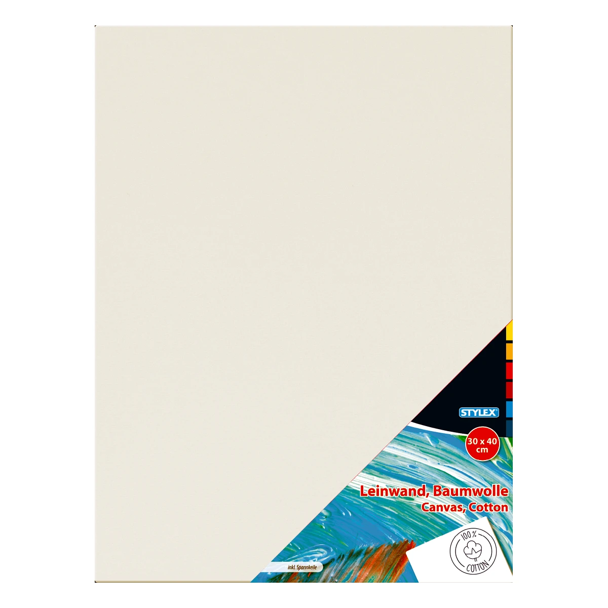 Stylex Leinwand, 30 x 40 cm