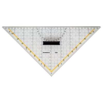 Geometriedreieck - 320 mm, Schneidekante, Griff