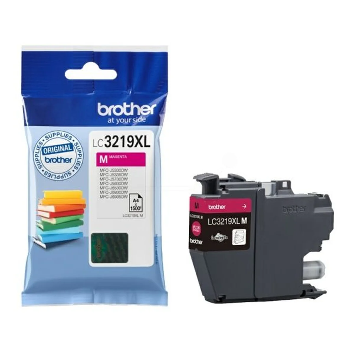 Druckerpatrone Brother LC-3219XLM magenta 16,5 ml | 1.500 Seiten
