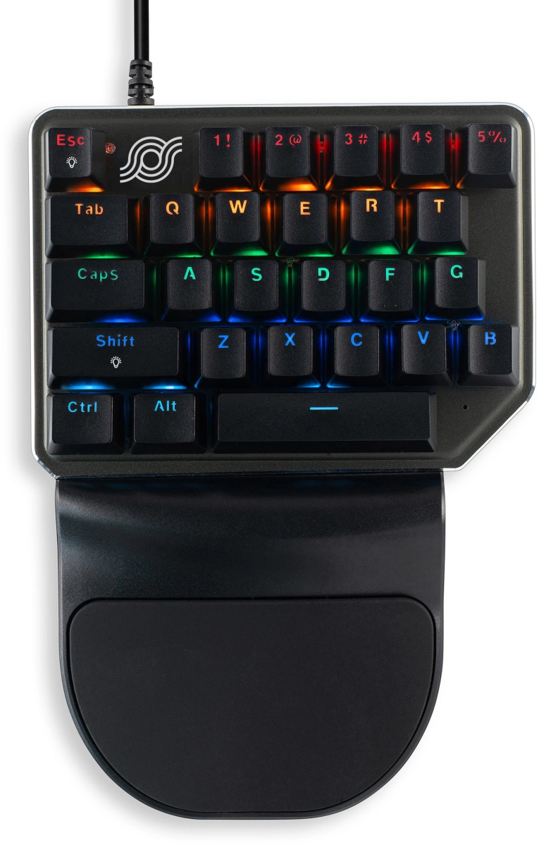 Gaming Tastatur, 27 Tasten, 8 Farbmodi