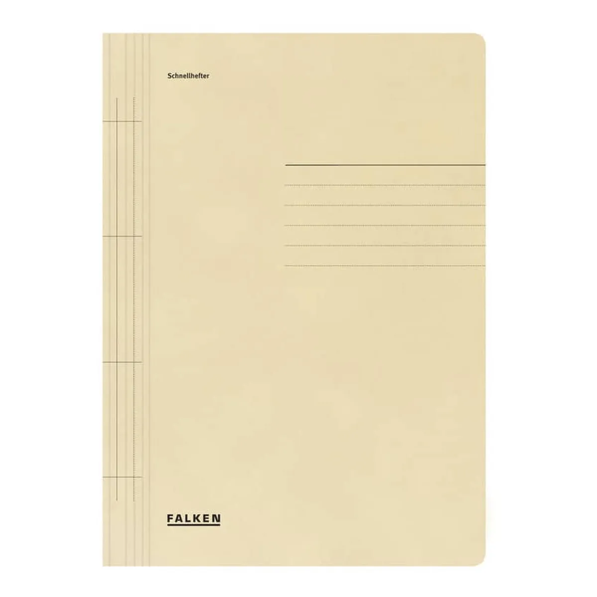 Falken Schnellhefter - A4, 250 Blatt, Manilakarton (RC), chamois