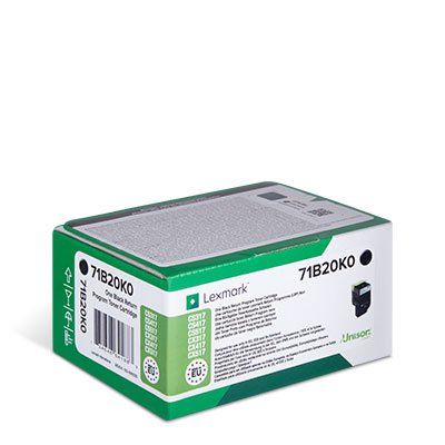 Lexmark Toner '71B20K0' schwarz 3.000 Seiten