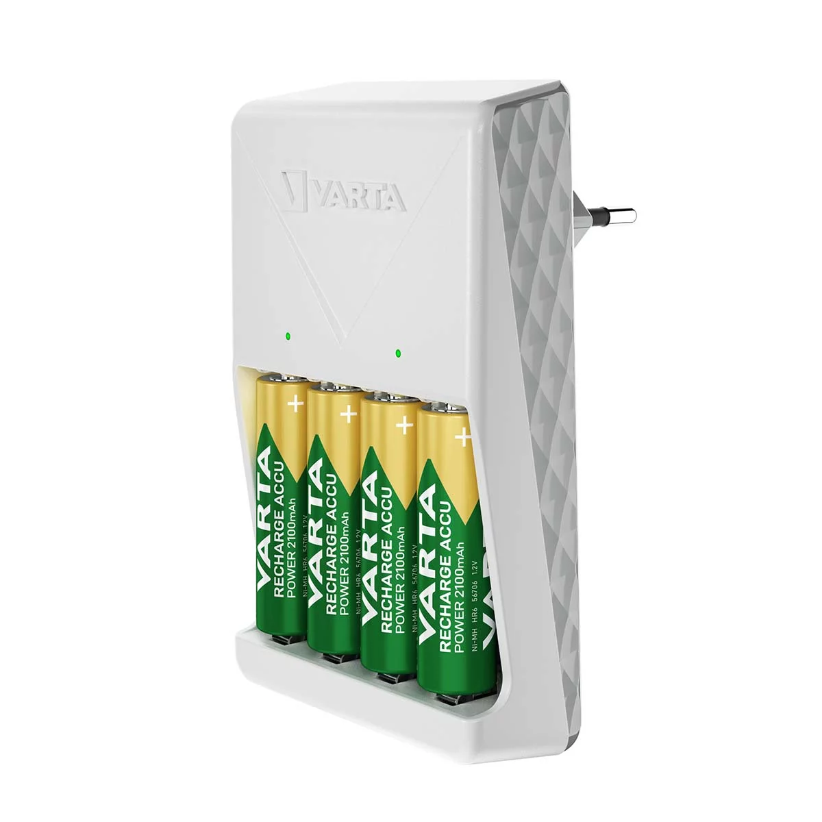 Varta Stecker Ladegerät 4x AA 2100 mAh