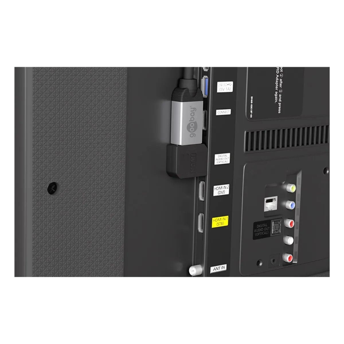 Goobay HDMI™ Adapter, vergoldet