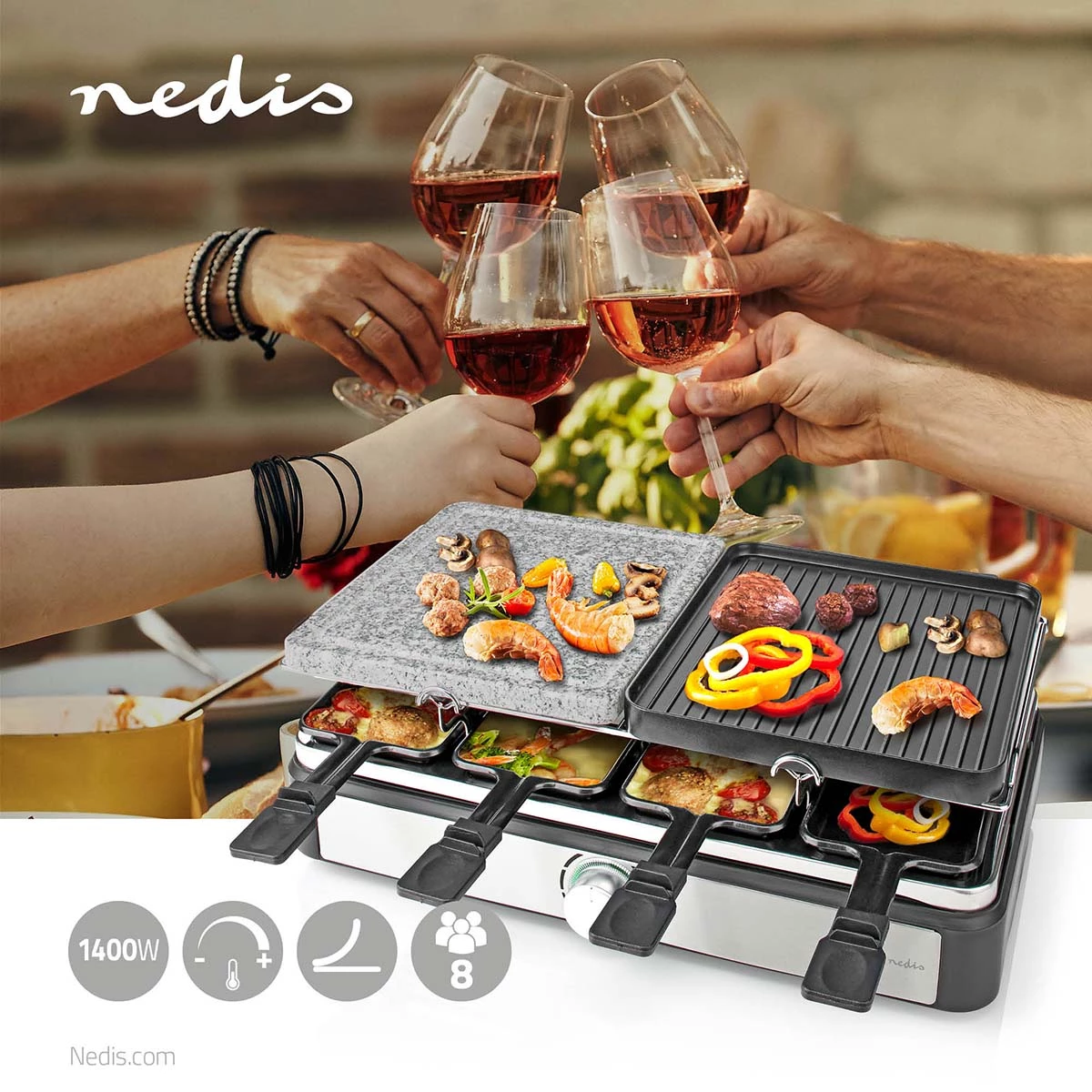 Nedis Gourmet / Raclette Nedis Gourmet / Raclette
