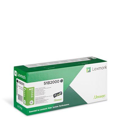 Lexmark Toner '51B2000' schwarz 2.500 Seiten