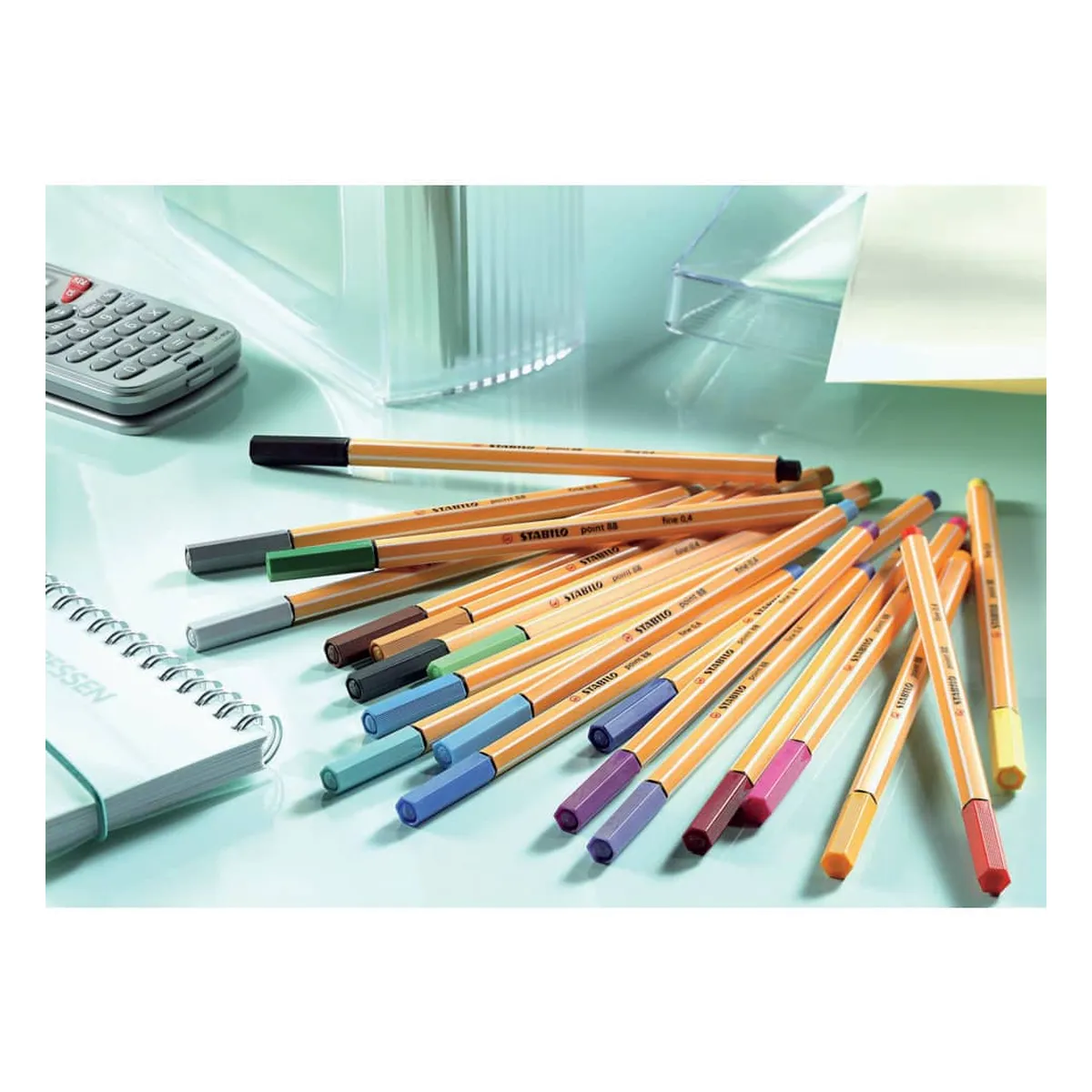 STABILO® Fineliner - point 88 - schwarz 