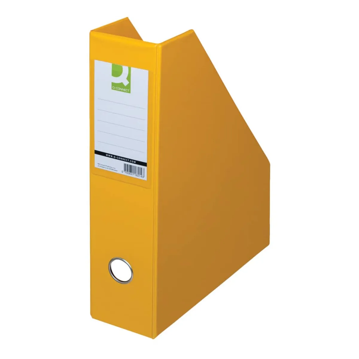Q-Connect® Stehsammler A4 76mm gelb