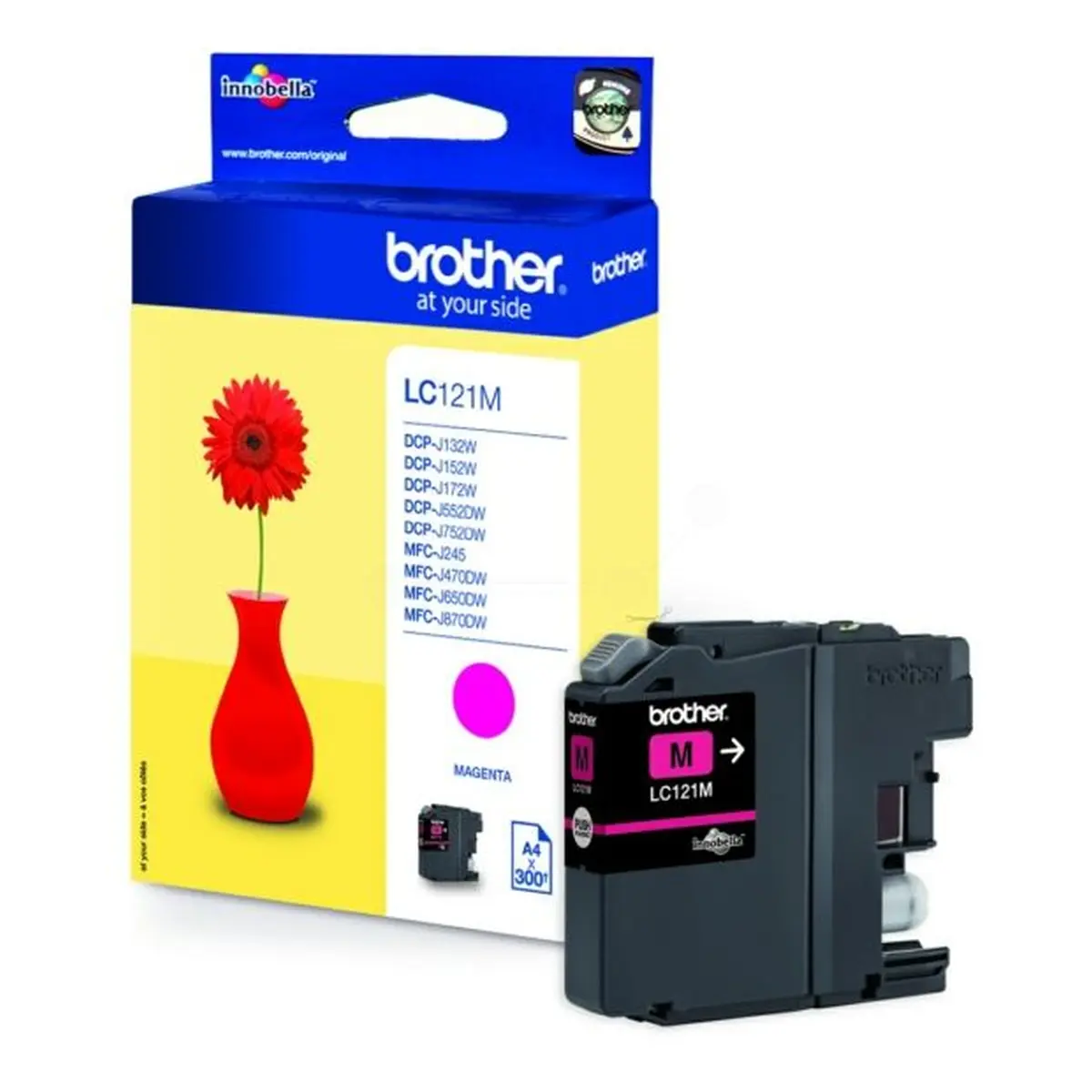 Druckerpatrone Brother LC-121M magenta 3,9 ml | 300 Seiten