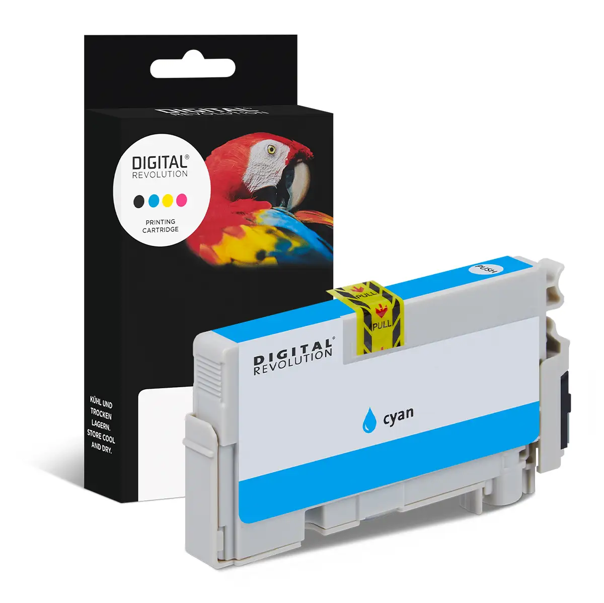 Epson 26 - alternative Patrone 'cyan' 12,4 ml -Digital Revolution
