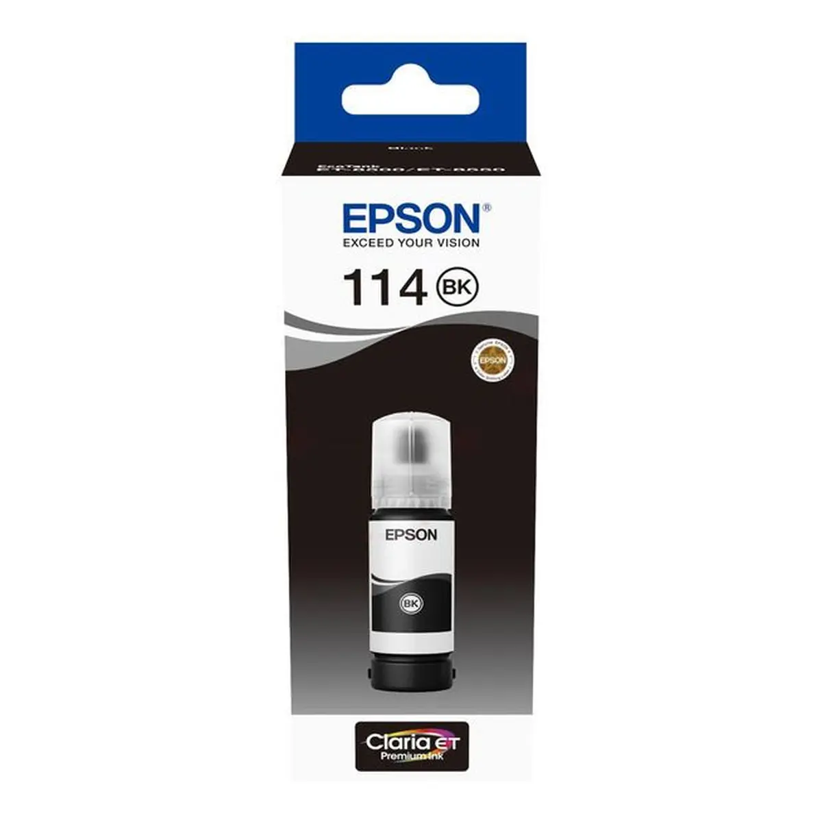 Druckertinte Epson 114 schwarz 70 ml | 6.700 Seiten (C13T07A140)