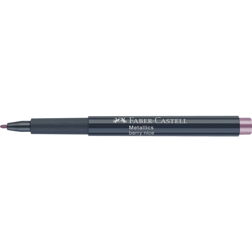Faber-Castell Faserschreiber Metallics - 1,5 mm, berry nice