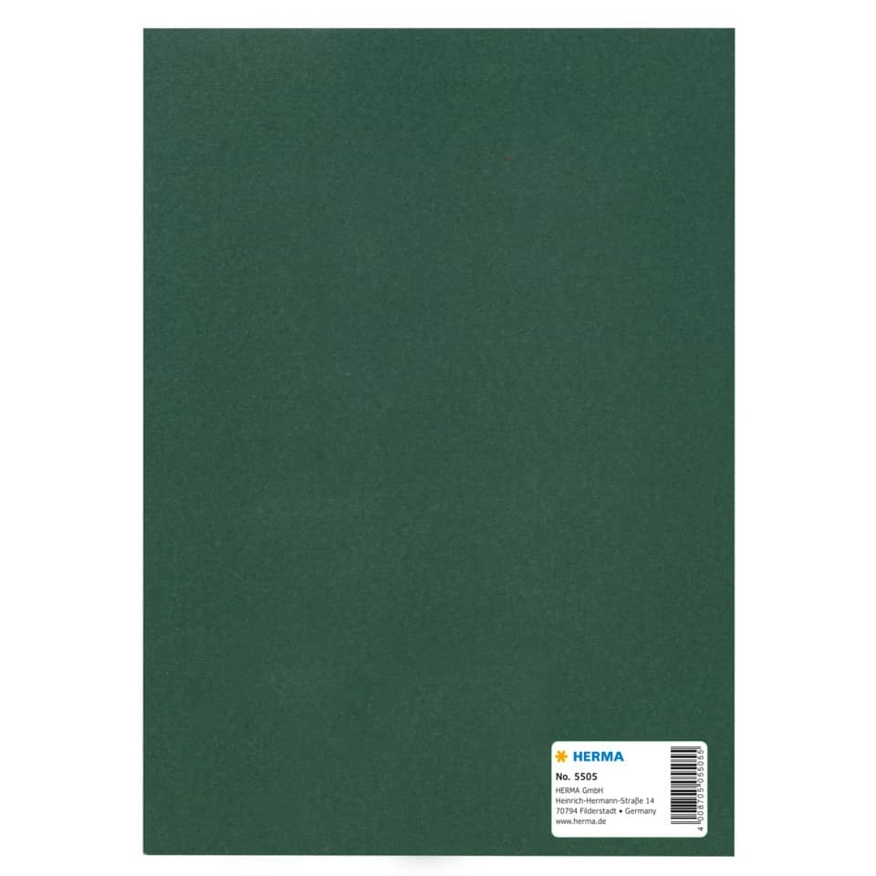 Herma Heftschoner Papier - A5, dunkelgrün