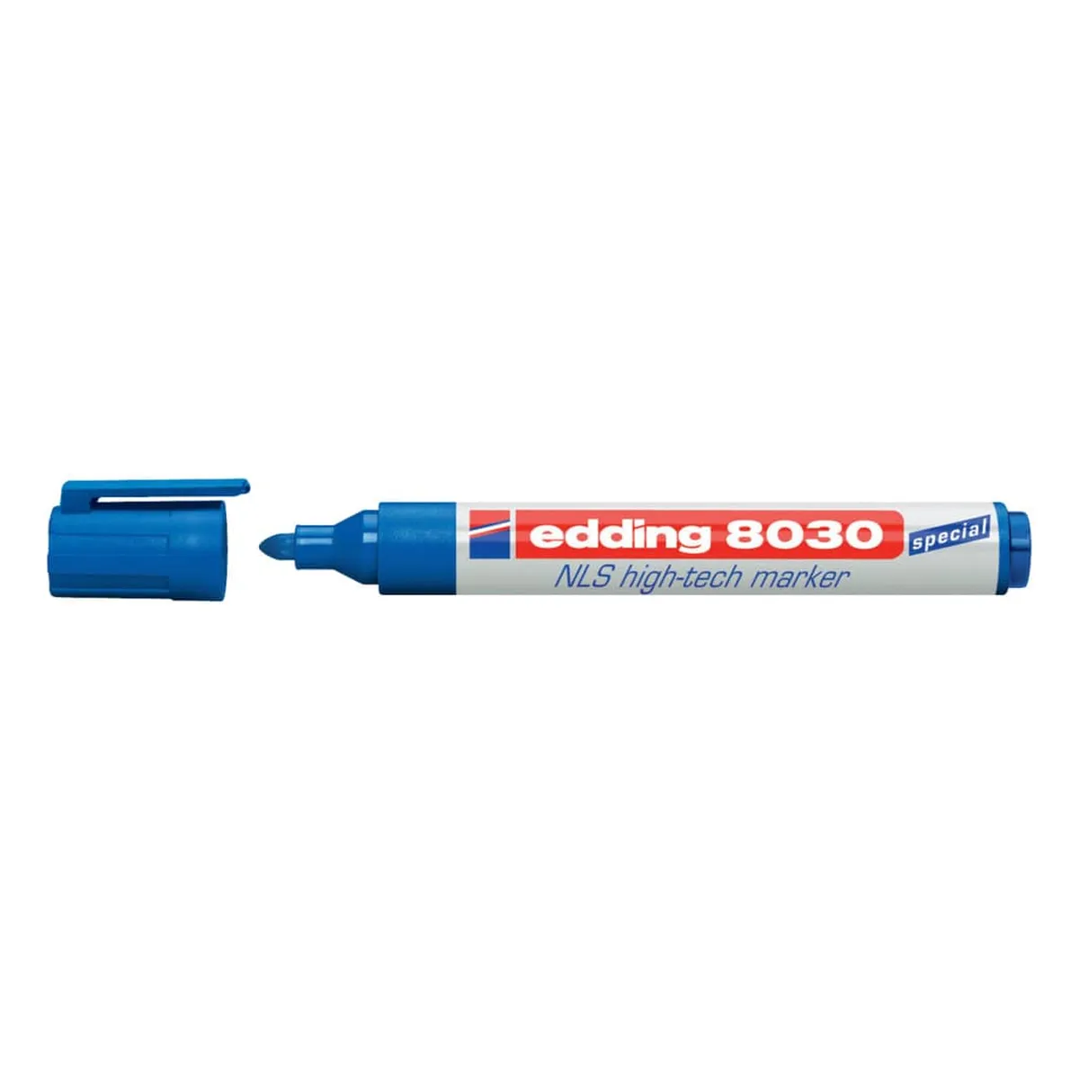 Edding 8030 NLS high-tech marker Spezialmarker - permanent, 1,5 - 3 mm, blau