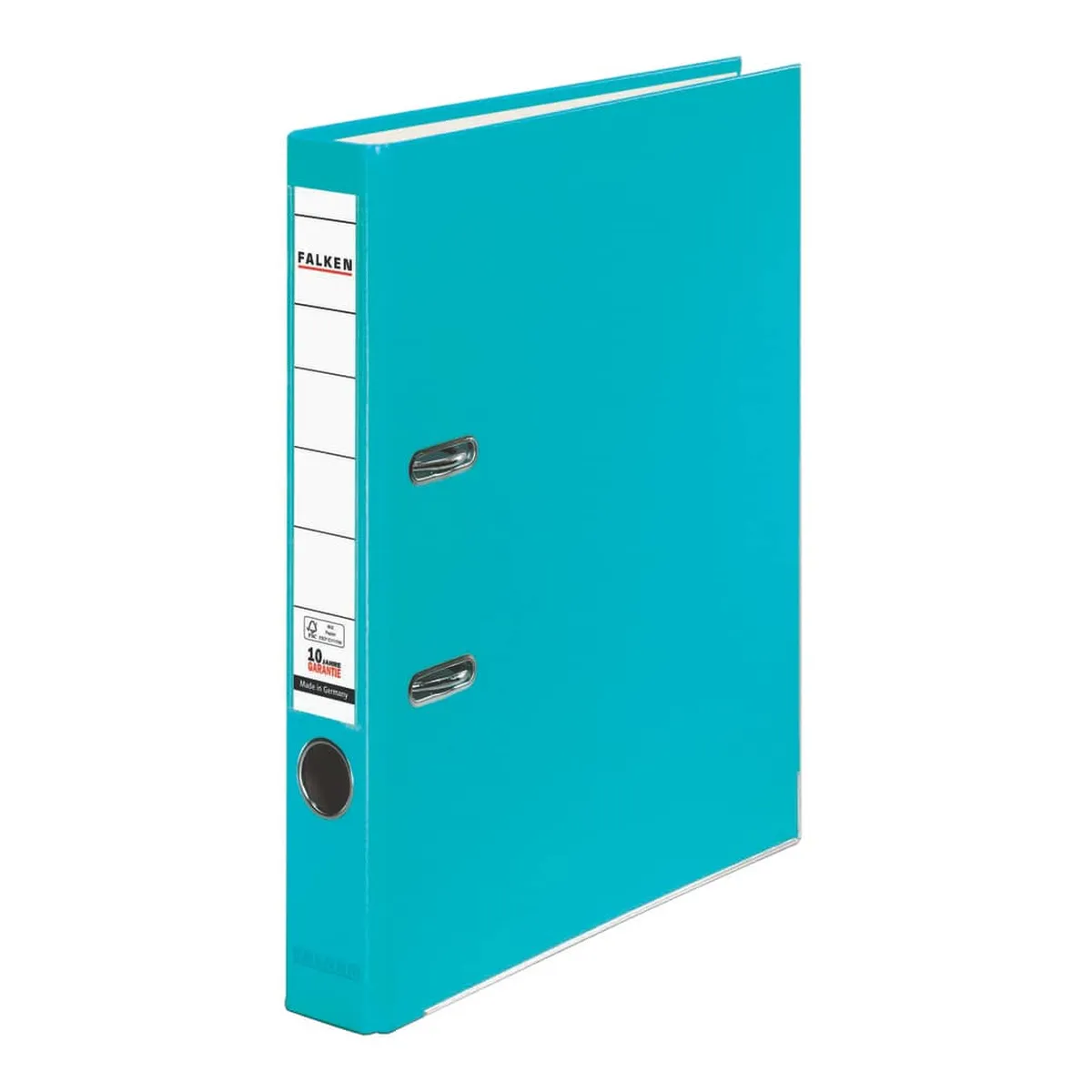 Falken Ordner PP-Color S50 - A4, 5 cm, türkis