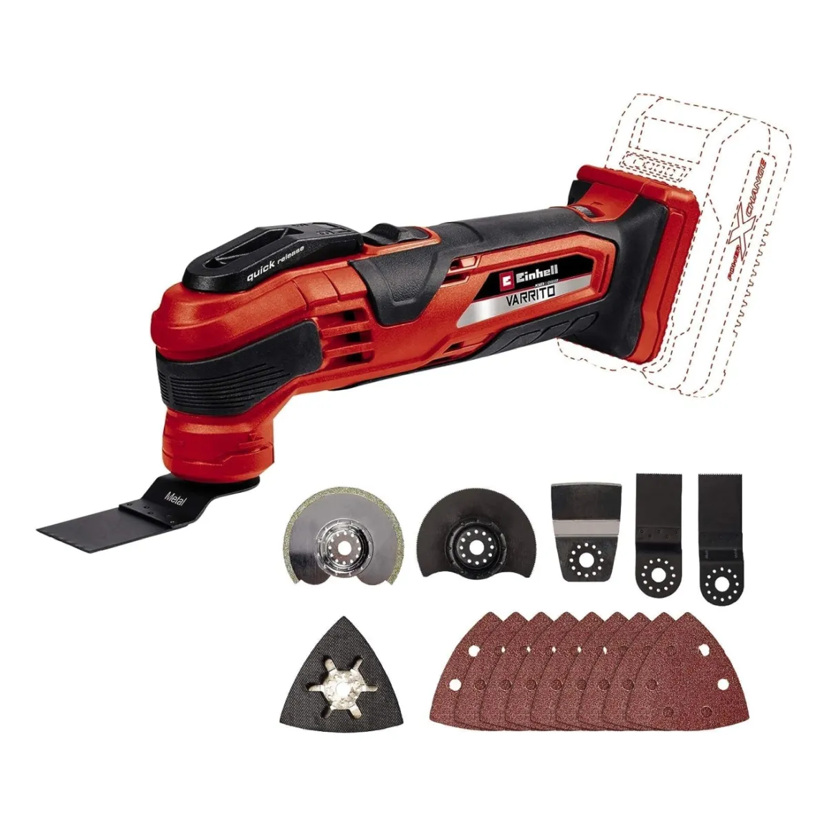 Einhell Akku-Multifunktionswerkzeug VARRITO