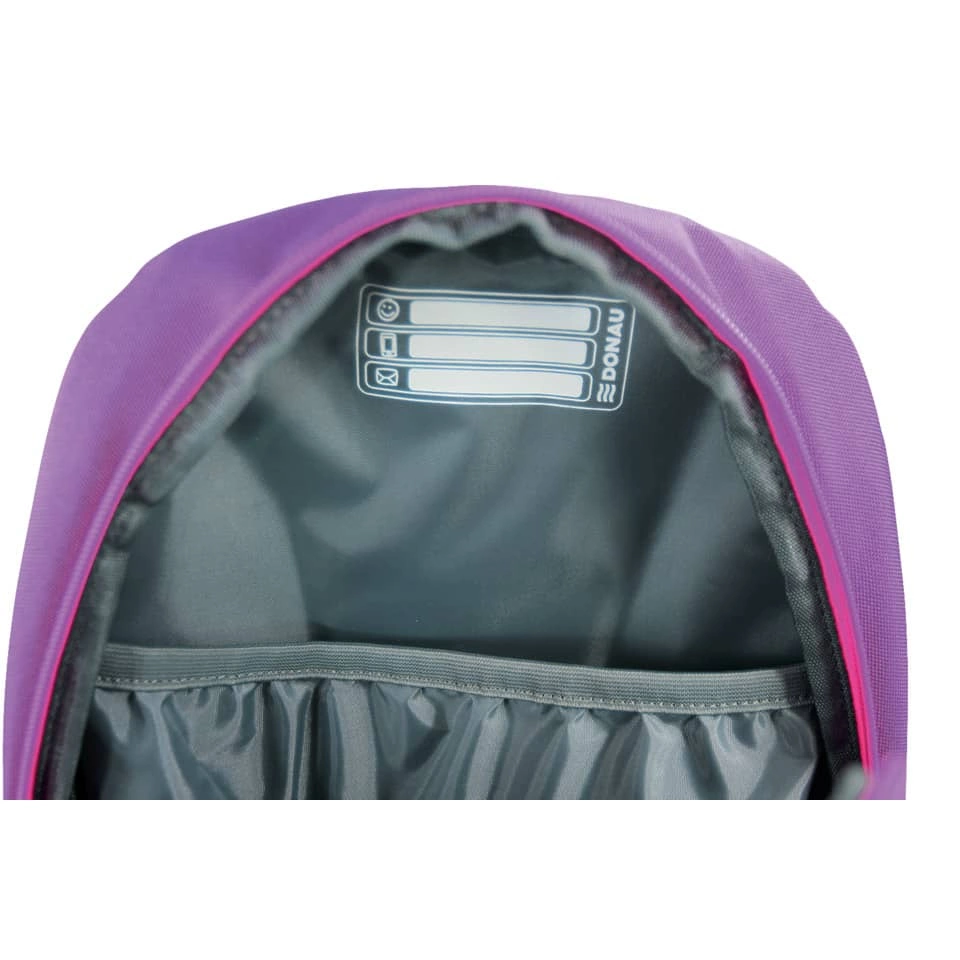 DONAU Kinderrucksack Freizeit violett - 26 x 36 x 12 cm