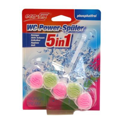 eco Fix WC Power Spüler Tropical Dream, 5in1 