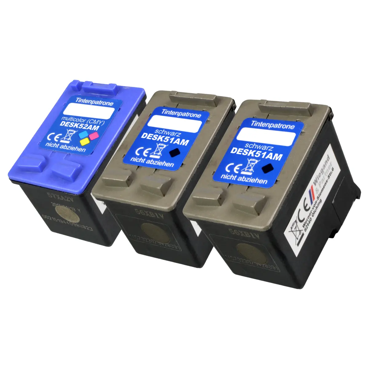 HP 21/22 XL - alternatives Patronen MultiPack '2x schwarz + farbig' 69 ml | 2.260 Seiten - Digital Revolution