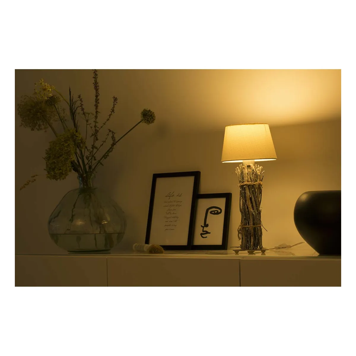 Alecto SMARTLIGHT110 Smart-Filament-LED-Lampe mit Wi-Fi