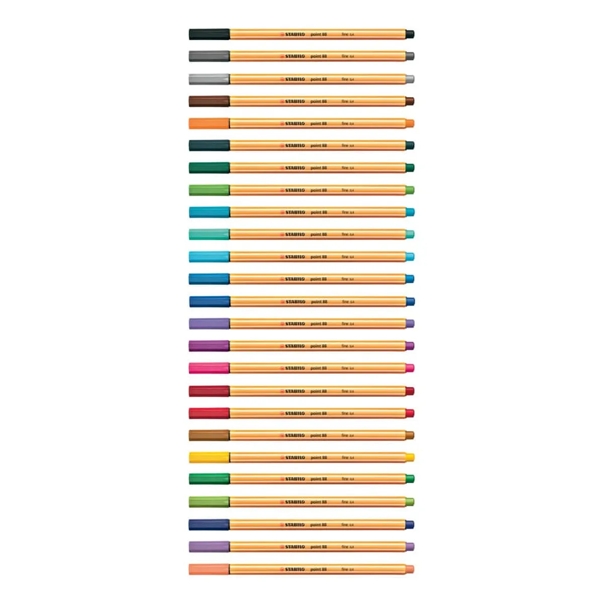 STABILO® Fineliner - point 88 - schwarz 