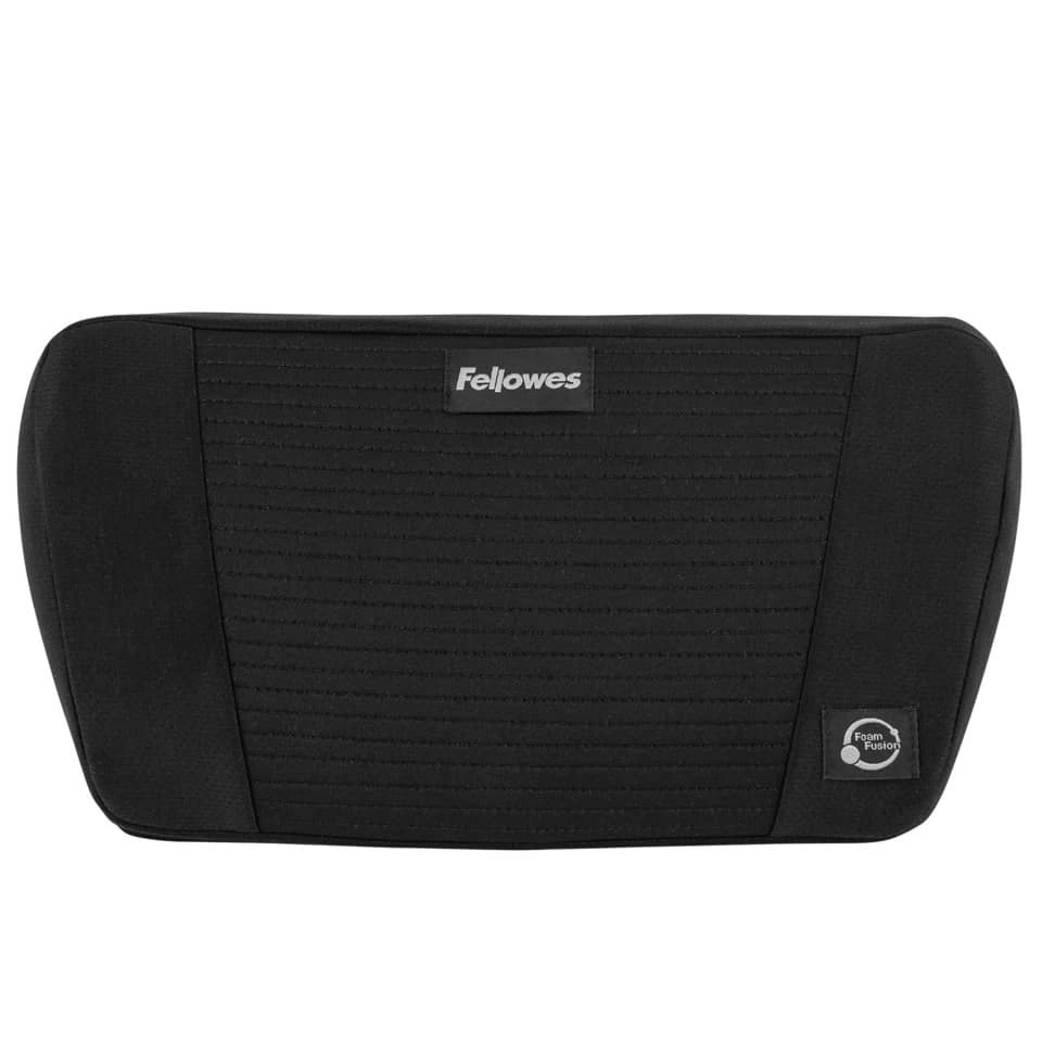 Fellowes PlushTouch™ Lordosenstütze - schwarz