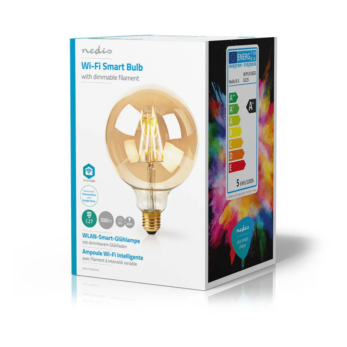 Nedis SmartLife LED Filament Lampe