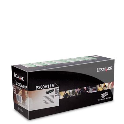 Lexmark Toner 'E260A11E' schwarz 3.500 Seiten