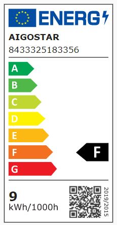 Aigostar LED 'Kerze' E14, 9W