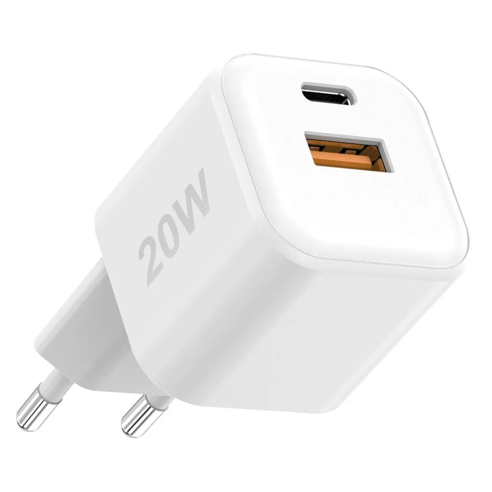 Fontastic Netzteil MINI GaNto 20W Type-C PD + USB-A FC weiß