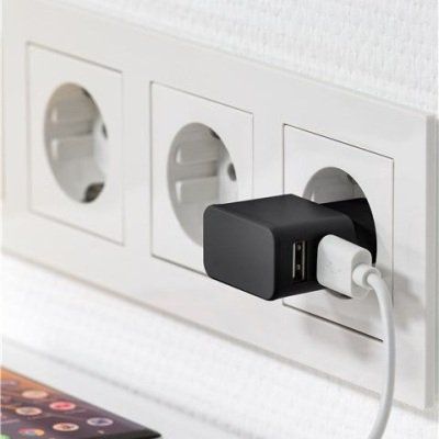 Goobay Micro USB Dual Ladeset 2,4 A