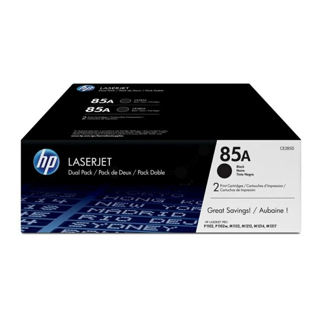 HP 85A Toner Doppelpack schwarz 36.000 Seiten (CE285AD)