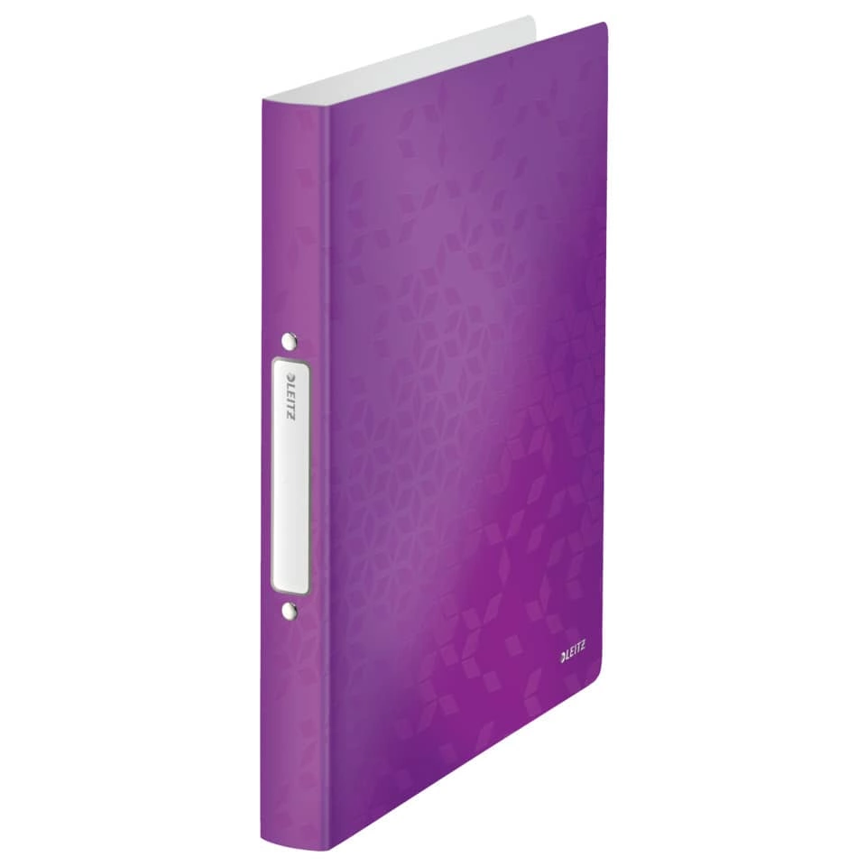 Leitz Ringbuch WOW, A4, PP, 2 Ringe, 25 mm, violett