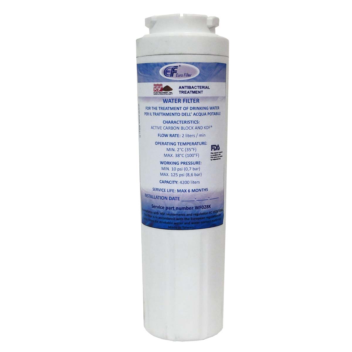 Euro Filter Wasserfilterpatrone für Kühlschrank