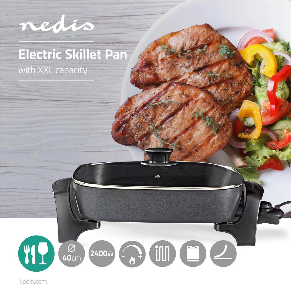 Nedis Elektrische Pfanne