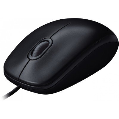 Logitech M90 Maus schwarz