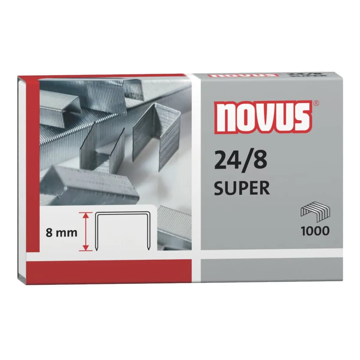 Novus Heftklammern Nr. 24/8 Super