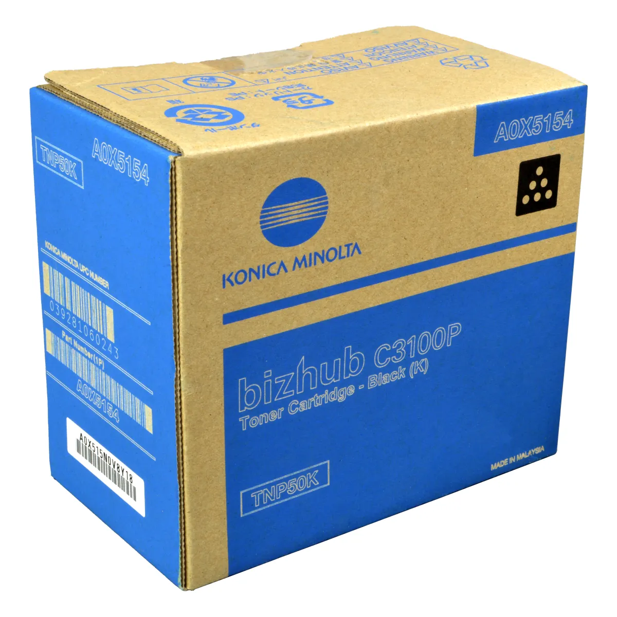 Konica Minolta TNP-50K Toner schwarz 5.000 Seiten (A0X5154) Konica Minolta TNP-50K Toner schwarz 5.000 Seiten (A0X5154)