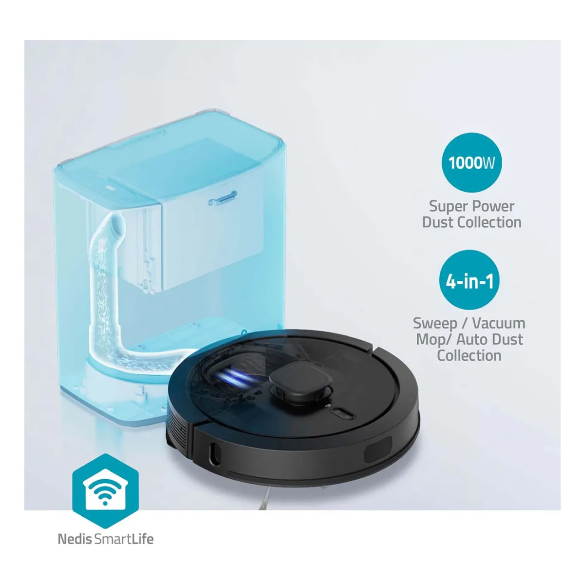 Nedis SmartLife Roboter-Staubsauger Nedis SmartLife Roboter-Staubsauger