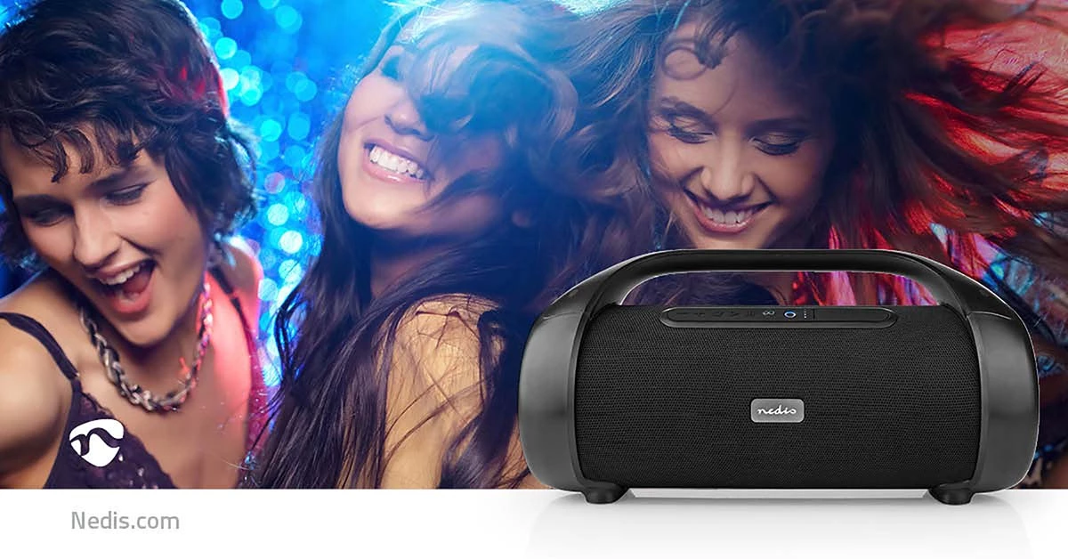 Nedis Bluetooth® Party Boombox Nedis Bluetooth® Party Boombox