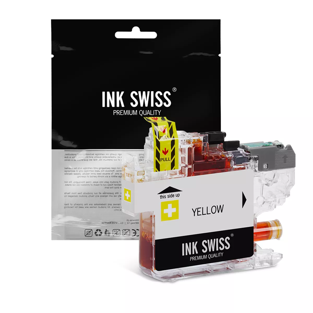 Brother LC-3211 Y - alternative Patrone 'gelb' 250 Seiten - InkSwiss