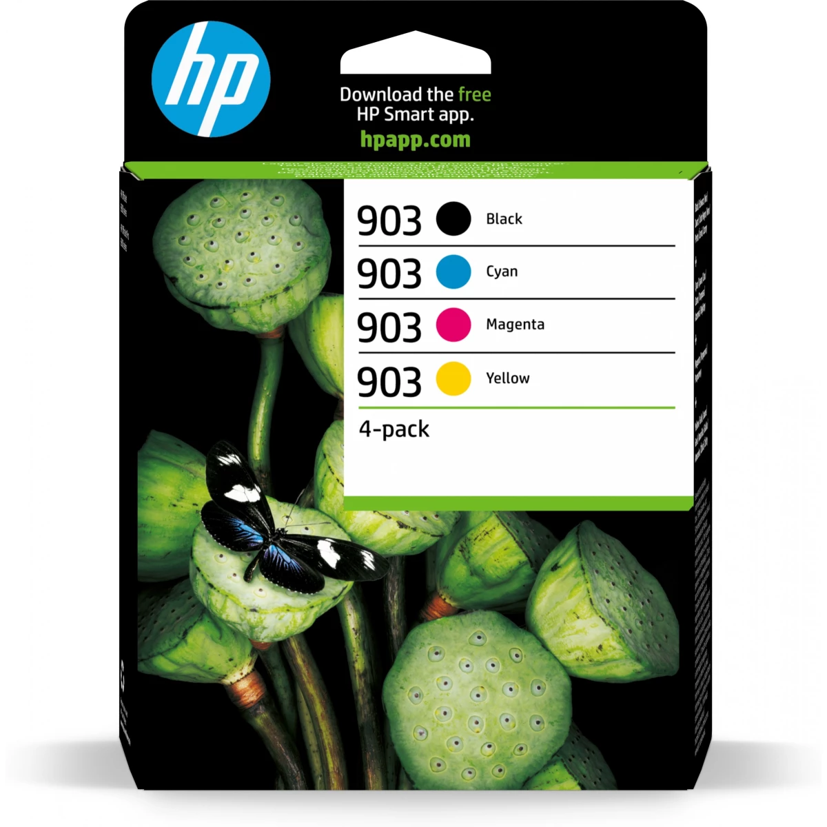 Druckerpatronen MultiPack HP 903 schwarz cyan magenta gelb 25,9 ml (6ZC73AE)