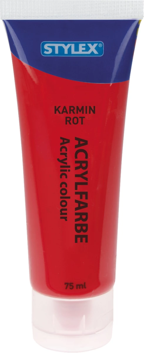 Stylex Acrylfarbe, 6 Tuben à 75 ml