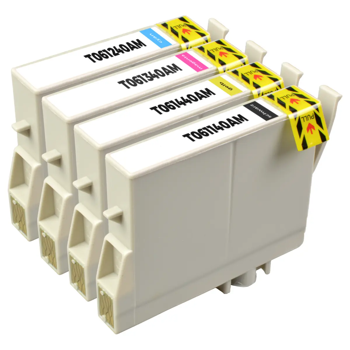 Epson T0611-14 - alternatives Patronen MultiPack KCMY 1x 17 ml | 350 Seiten, 3x 14 ml | 1.210 Seiten (CMY) - Digital Revolution